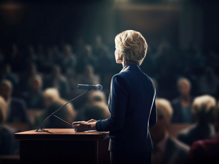 illustration-woman-speaking-public-presidential-vote