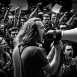 protester-with-megaphone-addressing-crowd-supporters