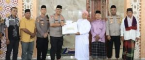 Kapolres Langkat Gelar Program Jum’at Curhat di Masjid Raya Naman Jahe
