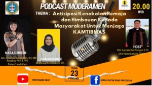 Kapolres Tanah Karo Dukung Edukasi Publik Lewat Podcast Moderamen