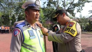 Apel Gelar Pasukan Operasi Ketupat 2026, Polres Langkat Siap Amankan Mudik Lebaran
