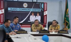 Bupati Karo Hadiri Rapat Pembahasan Data Pertanian untuk Pengembangan Pertanian Berbasis AI di Sumatra Utara .