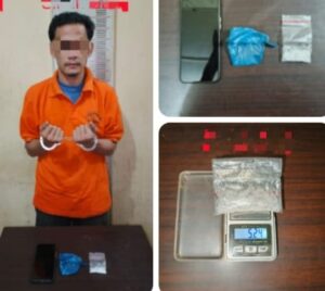 Satres Narkoba Polres Langkat Ungkap Kasus Sabu di Hinai, Seorang Pria Diamankan