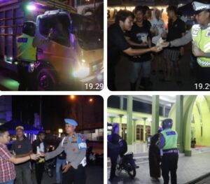 Hari ke-18 Ramadhan, Polres Langkat Gelar Sahur On The Road dan Bagikan 100 Nasi Sahur