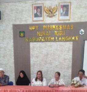 UPT Puskesmas Hinai Kiri, Gelar Halal Bihalal dan Tepung Tawar Calon Jama’ah Haji.8 April 2026