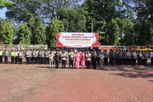 Sertijab Wakapolres Langkat, Kapolres Tekankan Soliditas dan Dedikasi, Kompol Vivin Ayuningtias Resmi Menjabat