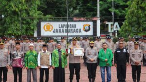 Kapolres Langkat Terima Penghargaan Dari Syarikat Islam, Wujud Sinergi Polri Dan Ulama Menjaga Kamtibmas