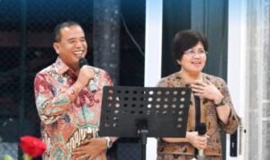Bupati Antonius Ginting Sambut Sambut Kajari Karo Edmon Novvery Purba .