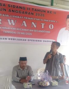 Reses Masa Sidang II Tahun Anggaran 2026 Oleh Anggota DPRD Kabupaten Langkat Fraksi PKS Dapil-l di Kelurahan Hinai Kiri