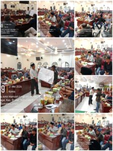 Rapat Panitia Khusus (Pansus) Sengketa Tanah.Di DPR Langkat