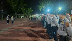 Polres Langkat Gelar Patroli Skala Besar Saat Black Out, Kapolres: Polri Hadir Jaga Kamtibmas dan Cegah Kejahatan