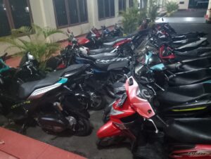 Polres Langkat Intensifkan Patroli UKL dan Razia Knalpot Brong, 19 Sepeda Motor Diamankan