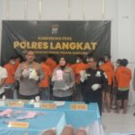 Kapolres Langkat Pimpin Langsung Konferensi Pers Pengungkapan 33 Kasus Narkotika dalam Ops Antik Toba 2026