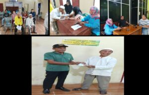 Peduli Warga Pemerintah Desa Secanggang Yang Di Pimpin T.Syaiful Anhar Salurkan Bantuan Dana Desa
