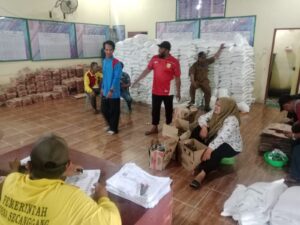 Pemdes Secanggang kembali Salurkan Bantuan dari pemerintahUntuk 1.602 KK