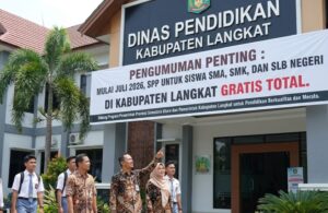 Kepala Cabdisdik Sumut Wilayah ll ; Amanah Gubernur Sumut, Mulai Juli 2026, Peserta didik SMA/SMK Negeri Di Kab Langkat “Geratis!.