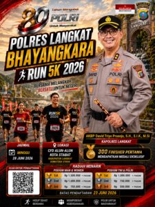 Polres Langkat Hadirkan Beragam Kegiatan Sosial, Kesehatan, Olahraga dan E-Sport dalam Semarak HUT Bhayangkara ke-80