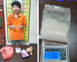 Sat Res Narkoba Polres Langkat Gagalkan Peredaran 53 Gram Sabu, Kasat Narkoba Pimpin Pengungkapan Kasus
