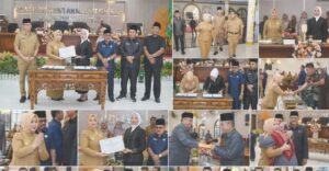 Dalam Rapat Paripurna Dengan DPR PLT Bupati Langkat Tegaskan Komitmen Jaga Stabilitas Pemerintahan dan Pelayanan Publik