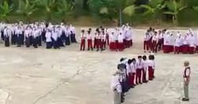 Awal Tahun Ajaran Baru, Siswa Yayasan Pendidikan Nusa Indah Laksanakan Upacara Bendera