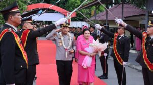 Pisah Sambut Kapolres Langkat, AKBP David Triyo: Terimakasih Atas Dukungan Selama Ini