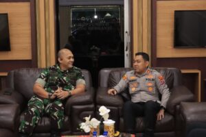 Perkuat Sinergi TNI-Polri, Kapolres Langkat Silaturahmi dengan Dandim 0203/Langkat