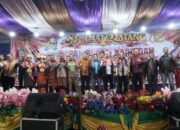 Bupati Karo Hadiri Kerja Tahun di Desa Persadanta Dusun Rumah Rih dan Desa Bunuraya.