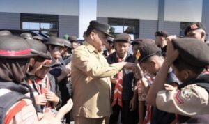 BUPATI KARO LEPAS KONTINGEN PRAMUKA MENUJU JAMBORE DAERAH SUMATERA UTARA XI TAHUN 2026m
