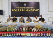 Dalam Kurun Waktu Satu Bulan, Polres Langkat Ungkap Sejumlah Kasus Narkotika, Kriminalitas, dan Kekerasan Seksual terhadap Anak