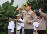 Kapolres Langkat Jadi Pembina Upacara di Yayasan Pendidikan Putra Jaya Jabal Rahman, Berikan Motivasi dan Edukasi Kamtibmas kepada Pelajar