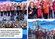 Dorong Festival Bunga dan Buah Naik Kelas, Bupati Karo Jajaki Sinergi Global di Tomohon International Flower Festival 2026.