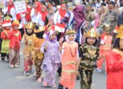 Kapolres Langkat Hadiri puncak peringatan Brandan Bumi Hangus yang ke-79 Pangkalan Berandan