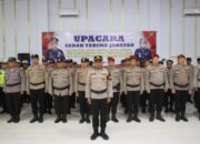 Kapolres Langkat Pimpin Sertijab Kabag Sdm, Kasat dan Kapolsek 