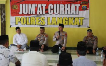 Jumat Curhat Polres Langkat, Perkuat Kamtibmas Bersama Masyarakat Banyumas