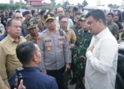 Gubernur Sumut Tinjau Pascaerupsi Sinabung, Cek Pos Pengamatan dan Pengungsi.