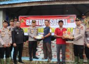 Kapolres Langkat Salurkan Bantuan untuk Korban Banjir di Padang Tualang Pastikan Polri Hadir di Tengah Masyarakat