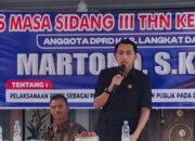 Martono S.Kom Serap Aspirasi Warga Desa Sidomulyo melalui Kegiatan Reses