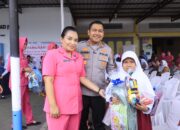 Kapolres Langkat Santuni Anak Yatim, Wujud Kepedulian Polri untuk Masyarakat