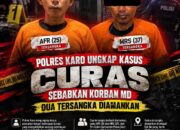Polres Karo Ungkap Kasus Curas Sebabkan Korban MD, Dua Tersangka Diamankan