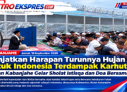 Panjatkan Harapan Turunnya Hujan untuk Indonesia Terdampak Karhutla, Rutan Kabanjahe Gelar Sholat Istisqa dan Doa Bersama