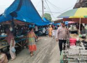 Polsek Salapian Intensifkan Patroli di Pasar Tanjung Langkat, Cegah 3C dan Gangguan Kamtibmas