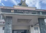 Bupati Karo Tegur Kadis Kesehatan, Belanja Perjalanan Dinas Rp5,23 Miliar Jadi Sorotan