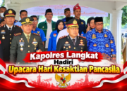 Kapolres Langkat Hadiri  Upacara Hari Kesaktian Pancasila